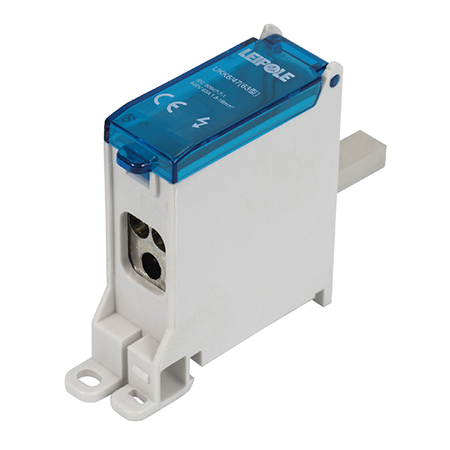 Распределительный блок на DIN-рейку Leipole UKK6/47/3x10 один вход/три выхода