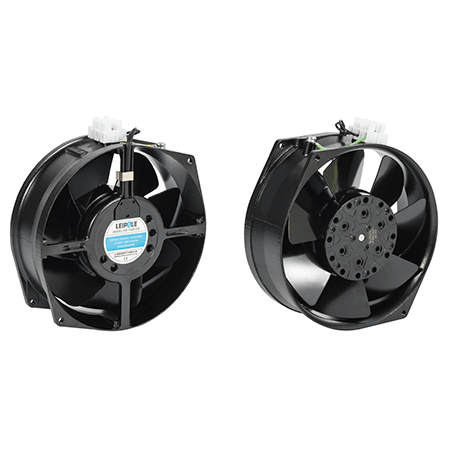 Визуальный вид Вытяжной осевой вентилятор Leipole F2E-162B-115 162х55 мм - дополнительное фото