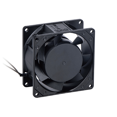 Визуальный вид Вытяжной осевой вентилятор Leipole F2E-80B-115 80х80х38 мм - дополнительное фото