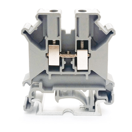 Визуальный вид Клеммная колодка винтовая серая Leipole JUK5N - дополнительное фото