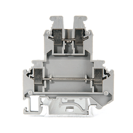 Визуальный вид Клемма винтовая КВИ двухуровневая Leipole JUKK3 - дополнительное фото