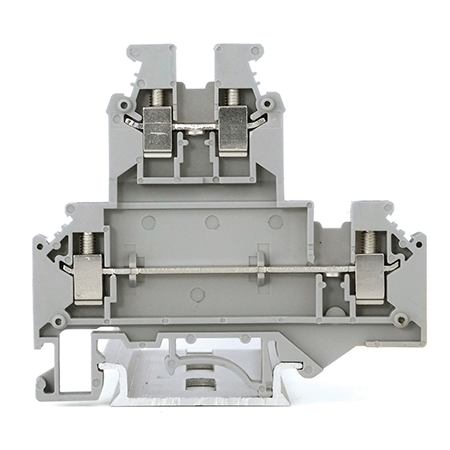 Визуальный вид Клемма винтовая КВИ двухуровневая Leipole JUKKB-5 - дополнительное фото