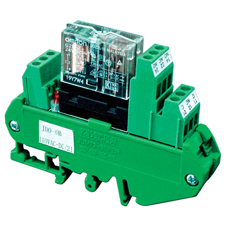 Визуальный вид Вставное реле Leipole JDO-6B - дополнительное фото