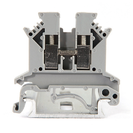 Визуальный вид Клеммная колодка винтовая серая Leipole JUK2.5N - дополнительное фото