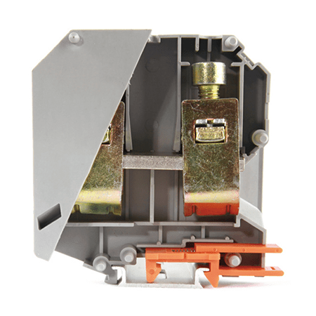 Визуальный вид Клеммная колодка винтовая серая Leipole JUKH95 - дополнительное фото