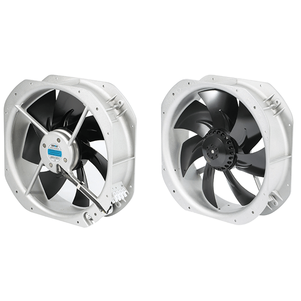 Визуальный вид Вытяжной осевой вентилятор Leipole F2E-260B-115 280х280 мм - дополнительное фото