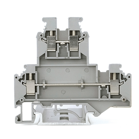 Визуальный вид Клемма винтовая КВИ двухуровневая Leipole JUKKB-3 - дополнительное фото